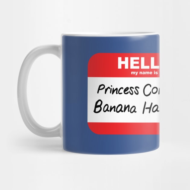 Princess Consuela Banana Hammock Friends Name Tag by magentasponge